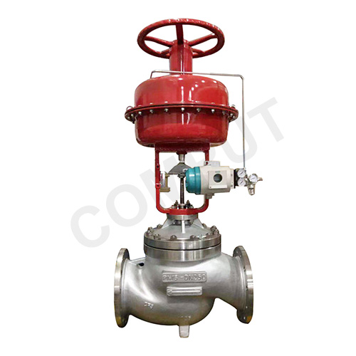 DN200不鏽鋼單座氣動調節閥